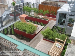 Viennaslide-78315069 Umbau einer Terrasse zum Dachgarten - Conversion of a Terrace to a Rooftop Garden