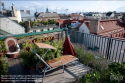 Viennaslide-78315234 Wien, Dachgarten - Vienna, Rooftop Garden