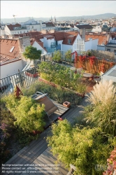 Viennaslide-78315249 Wien, Dachgarten - Vienna, Rooftop Garden