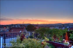 Viennaslide-78315273 Wien, Dachgarten - Vienna, Rooftop Garden