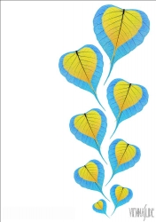 Viennaslide-87111131 Blätter, Illustration - Leaves, Illustration