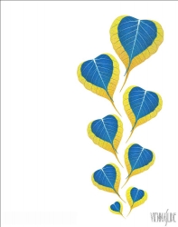 Viennaslide-87111132 Blätter, Illustration - Leaves, Illustration