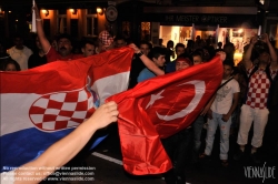 Viennaslide-91310113 Kroatische Fußballfans, Euro 2008 Vienna - Euro 2008, Vienna